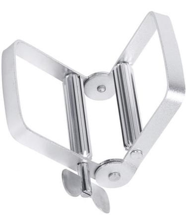 Manual Toothpaste Extruder & Squeezer Tool - Stainless Steel Toothpaste & Hair Dye Cream Squeezing Gadget for Efficient Use - Shop Internationally - Buy Online on GoSupps.com
