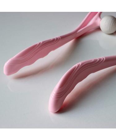 SUPVOX Neck Massager - Manual Self-Massage Trigger Points & Fascia Ball for Neck & Back Pain Relief (Pink) - Buy Online on GoSupps.com
