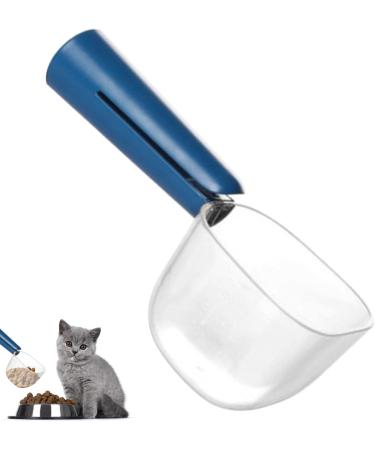 Teksome Pet Food Scoop Transparent Puppy Measuring Cups with Scale - Practical Dry Food Scoops for Dogs and Cats Feeding Supplies - Buy Online on GoSupps.com