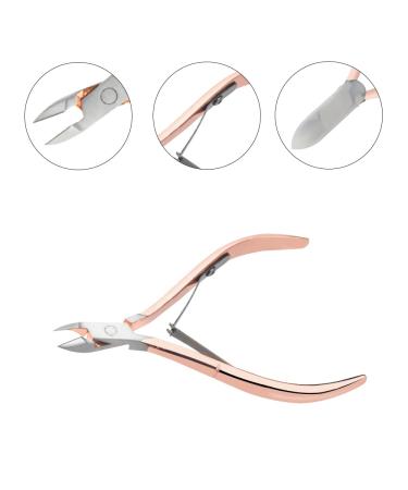 XINMEIWEN 8-Piece Stainless Steel Cuticle Trimmer Nail Tool Set - Rose Gold - Buy Online on GoSupps.com