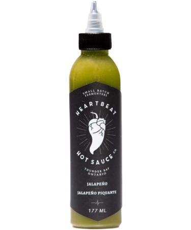 Heartbeat Hot Sauce - Green Jalapeno 177ml (3 bottles) Green Jalapeno 177 ml (Pack of 3) - Buy Online on GoSupps.com