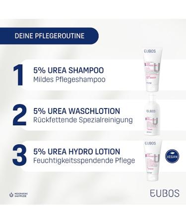Eubos 5% Urea Hydro Lotion 200ml - Dermatologically Tested Dry Skin Care Enhanced Hydration & Special Care Cream - Buy Online on GoSupps.com