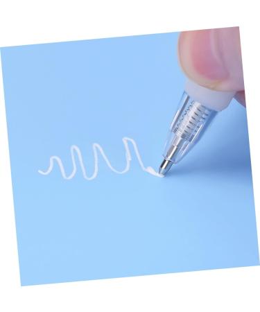 Beavorty 1 Set Auxiliary Eyebrow Pencil Body Pen Embroidered Eyebrow Pen Using Pen Marking Pen White Plastic 14.00X1.40X1.40CM White - Buy Online on GoSupps.com