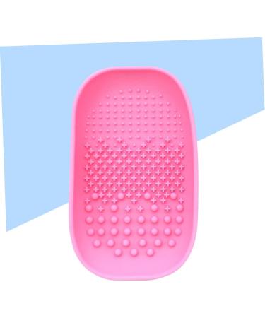 minkissy 1pc Make up Make up Kit Silicone Makeup Applicator Makeup Brush Scrubber Makeup Brush Cleaning Plate Makeup Cleaner Brush Cleaning Mat Pink Tools Cleansing Brush Sink - Buy Online on GoSupps.com