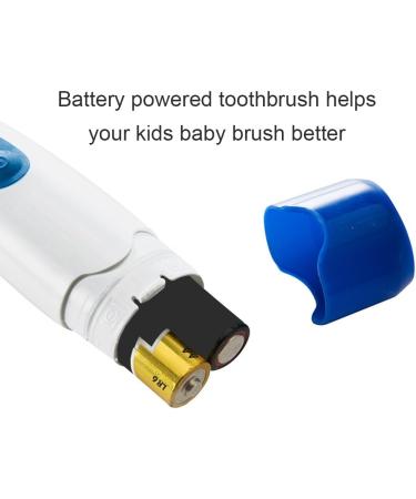 5-Set Rotating Electric Toothbrush for Kids - Battery-Operated 4 Interchangeable Heads Multicolored Oral Hygiene Solution for Toddlers & Babies - Buy Online on GoSupps.com
