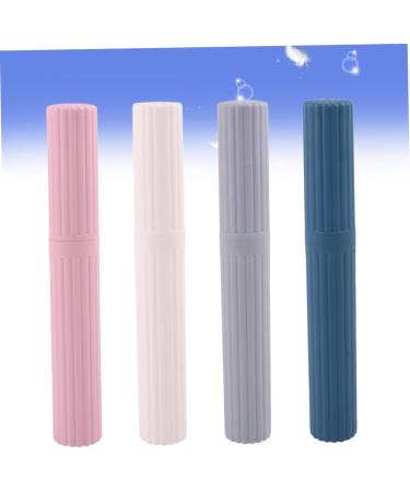 Beaupretty 4-Piece Toothbrush Case Set | Travel-Friendly Toothbrush Containers for International Shipping - Buy Online on GoSupps.com
