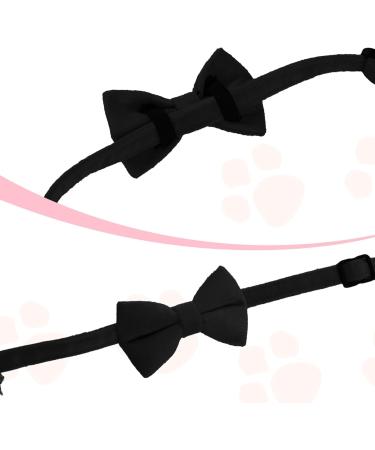 Shop Cute Breakaway Cat Collars with Bells - Personalized Neck Bands for Kittens & Puppies in Blue & Black - Ideal for Small Pets - Buy Online on GoSupps.com