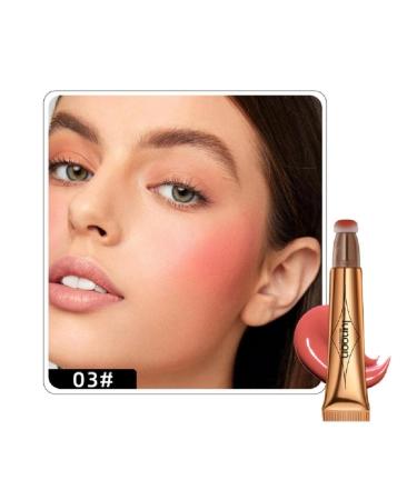 Beauty Wand & Blush & Highlighter Stick with Cushion Applicator Attached Easy to Blend Long Lasting Blush pencil 3
