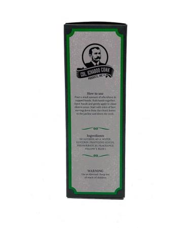 Colonel Ichabod Conk Lime After Shave Cologne 4 Fl. Oz. Glass Bottle Aftershave Lime 1 Fl Oz (Pack of 1) - Buy Online on GoSupps.com