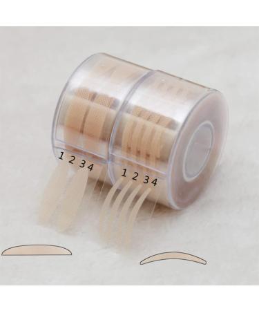 FOMIYES 1200pcs Invisible Tape Makeup Tape Sticky Double Eyelid Tape Stickers Tape Roll Miss Supplies Hooded 1 count (Pack of 1) - Buy Online on GoSupps.com