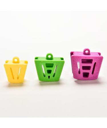 Dental Silicone Mouth Prop Set - 6 Pcs Latex Bites Block Openers in S, M, L Sizes - Buy Online on GoSupps.com