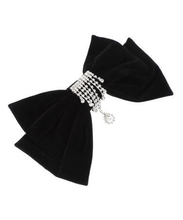 Beaupretty Hair Barrettes hairpin girl decor Bow Women Barrettes bow decor french barrette clips bow clip bow hairclips photo prop large claw Miss rhinestones Hair Pin