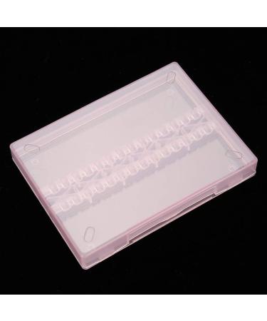 Nail Drill Bit Storage Durable Nail Drill Bit Box Exquisite And Beautiful for Home Beauty Salon Pink - Buy Online on GoSupps.com