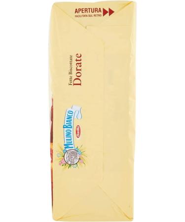 3 x Mulino Bianco Fats Biscottate Le Dorate Biscottate Rusk Rusk Baked Bread 315 g - Buy Online on GoSupps.com