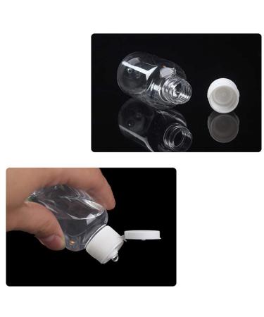 Beaupretty 50ml Empty Plastic Travel Bottles - 6 Pack Refillable Containers with Flip Lid for Shampoo & Creams - Buy Online on GoSupps.com