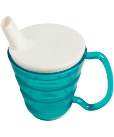 SP Ableware Ergo Mug with Extra Wide Handle and Bumpy Surface - Blue Translucent | 745740000 - Buy Online on GoSupps.com