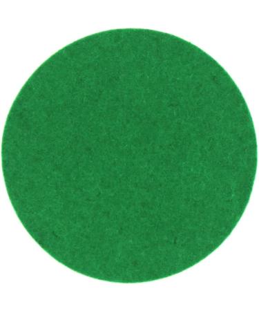 BQSPT 94mm Air Hockey Mallet Felt Pads - Green Self Adhesive Replacement Sticker for 96mm Pushers - 16 Pack - Buy Online on GoSupps.com