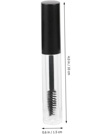 TOVINANNA 6pcs Eyeliner Eyelash Bottle Clear Lip Gloss Eyelash Cream Bottle Transparent Mascara Plastic 1 g (Pack of 1) As Shown - Buy Online on GoSupps.com