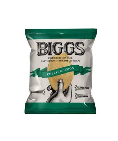Biggs | Cheese And Onion Crisps 60G | Pack Of 10 Cheese & Onion