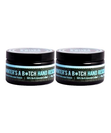 Buy Walton Wood Farm Hand Rescue (4 oz Pack of 2) - Winter's a B*tch | Best Moisturizer for Dry Hands - Shop Now - Buy Online on GoSupps.com