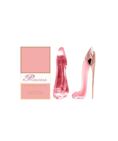 EB C Princess High Heel Shoes Pink Eau de Parfum for Women 85 ML 2.9 FL OZ (Pack of 2)