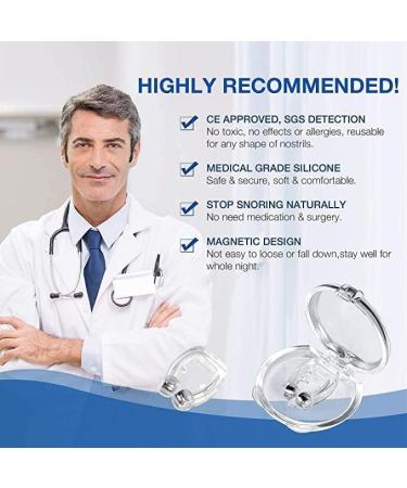 S-tash Stop Snoring - Anti Snoring Nose Strips (4 Pcs) | Snore Stopper & Solution | Comfortable Nasal Strips for Effective Results - Buy Online on GoSupps.com