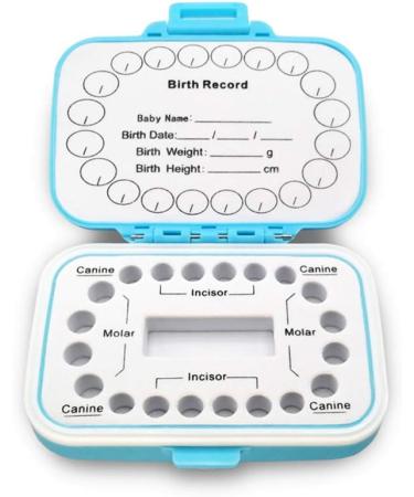 Kids Tooth Keepsake Box - Cute Children's Tooth Fairy Organizer in Purple - Buy Online on GoSupps.com