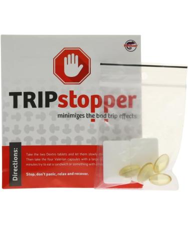 BAD TRIP STOP valeriane Minimises effect bad trip intense Mushrooms STOP travel Magic medicinal plant Truffles - Buy Online on GoSupps.com