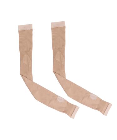 Healifty 1 Pair Women's Compression Stockings Compresion Socks Socks for Women Compression Leggings Womans Leggings Support Women Womens Socks Nylon Violet Slimming Socks Long Socks 76x10x0.3cm Violet