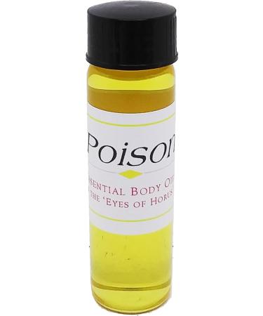 Poison - Type CD For Women Scented Body Oil Fragrance Regular Cap - Gold - 1/4 oz. - ID#23105 0.25 Fl Oz (Pack of 1)