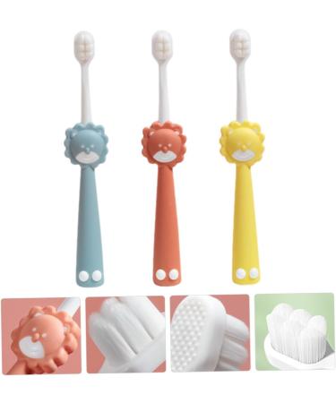 Goohochy 3ST Wanmao Children's Toothbrushes - Manual Travel Toothbrush for Kids | Perfect Teeth Cleaning Tools for Children & Pregnant Moms - Shop Now! - Buy Online on GoSupps.com