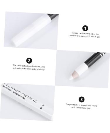 Hemoton 12pcs Eyeliner Pencil Eyeshadow Pencil Lying Silkworm Pen Makeup Highlighter Makeup Pen Eyeliner Brush Makeup Eyeliner Applicator - Buy Online on GoSupps.com
