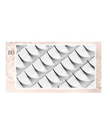 Anomidry lash clusters Tip-up big hairs Long natural personalised lashes Faux mink cluster lashes 4D-10D C D curvature 8-15mm Mixed lengths (Color : 8D Size : C_11MM)
