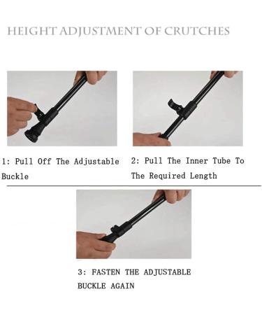 Canes Durable Elderly Crutch Carbon 220G Ultralight Chicken Wing Wood Adjustable Telescopic Rod Solid Wood Nonslip Old Walking Stick/Withstand Weight 70KG - Buy Online on GoSupps.com