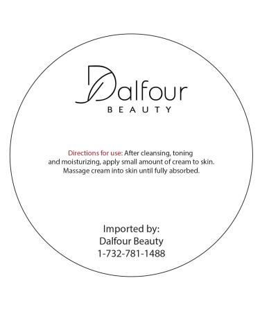 Dalfour Beauty Dark Creamy + Gold Seal Lightening Cream Red M - Crystallide Formula - Buy Online on GoSupps.com