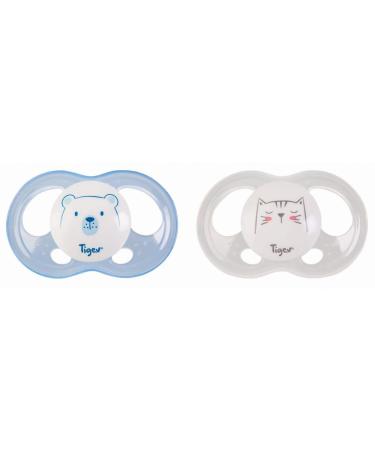 Tigex Tigex Soft Touch pacifier size 18 + months 2 pieces - Buy Online on GoSupps.com