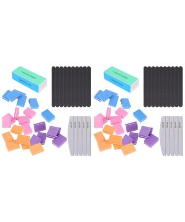 minkissy 2 Sets Nail Tool para U as Baby Nail File Fingernail Sanding Nail File for Babies Sanding Nail File Nail Art Tool Nail Polisher Infant Nail File Nail Files Baby Tools Buffer Sponge