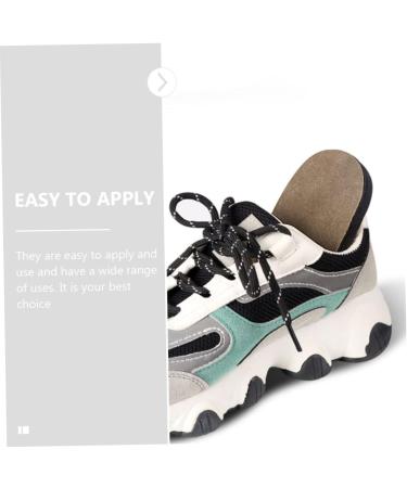 Buy NOLITOY Height Increase Pads Unisex Invisible Heel Inserts for Shoes | Comfortable EVA Half Pads for Men & Women - Brown 11.5x7.7cm - Buy Online on GoSupps.com