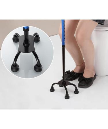 Large Four-Legged Crutches for The Elderly Non-Slip Walking Stick Quadrangular Crutches Ascending and Retracting Crutches for The Elderly Getting Up H Lucky Star - Buy Online on GoSupps.com