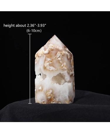 Home Decoration Natural Agate Geode Gemstone Craft Collection Minerals Specimen Crystals Tower Cornucopia Home Decoration Stones Crystal (Size : 250-300g) - Buy Online on GoSupps.com