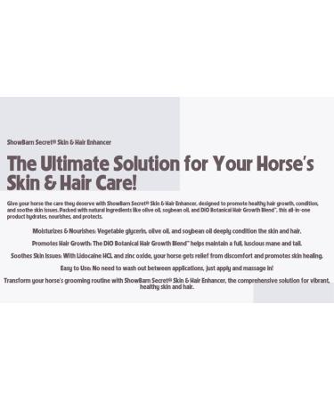 ShowBarn Secret Skin and Hair Enhancer - Boost Shine & Health | International Shipping Available - Buy Online on GoSupps.com