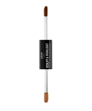 NYX Sculpt & Highlight Face Duo - Chestnut/Sand 0.34 oz - Buy Online on GoSupps.com