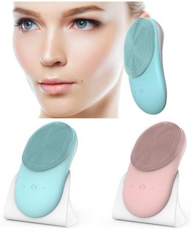 Portable Silicone Facial Brush for Women - Rechargeable and Electric Cleansing Brush - Buy Online on GoSupps.com