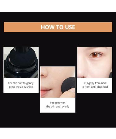 Mushroom Head Air Cushion BB Cream Mushroom Head Air Cushion CC Cream BB Cream Foundation Moisturizing Concealer Lightweight Flawless Brightening Makeup Natural - Buy Online on GoSupps.com