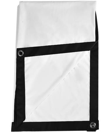 Portable 72-Inch Canvas Beamer Screen | Foldable Projector Canvas for Home Cinema | 60-100 Inch Projection Surface - Buy Online on GoSupps.com