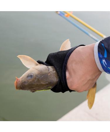 Buy MQLSAERI Waterproof Fishing Gloves - 2-Piece Stab & Bite Resistant with Magnetic Lock for Safe Pike Handling - International Shipping Available - Buy Online on GoSupps.com