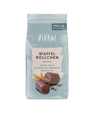 Vivani Waffle Rolls, Whole Milk, 125g (2)