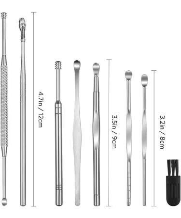 10 Pcs Ear Wax Cleaning Tool and Remover Cleaning Kit Includes Cotton Swabs (zp-2) Yellow-1 - Buy Online on GoSupps.com