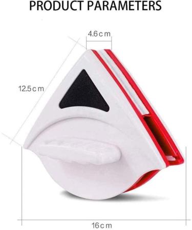 CTCOIJRN Magnetic Window Wiper Glass Cleaner Brush Tool Double Side Magnetic Brush Window Glass Brush 15-24Mm for Washing Household Wiper - Buy Online on GoSupps.com