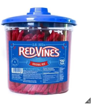Red Vines Licorice Soft SND Chewy Twists Jar - 1.6kg - Buy Online on GoSupps.com
